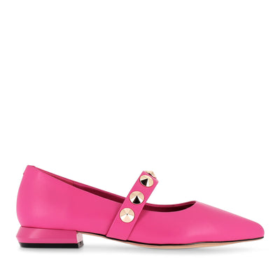 REED - HOT PINK LEATHER