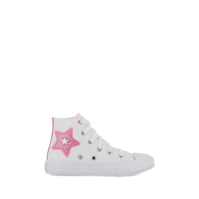 ALL STAR HI KIDS BE-DAZZLING - WHITE/OOPS/PINK/WHITE