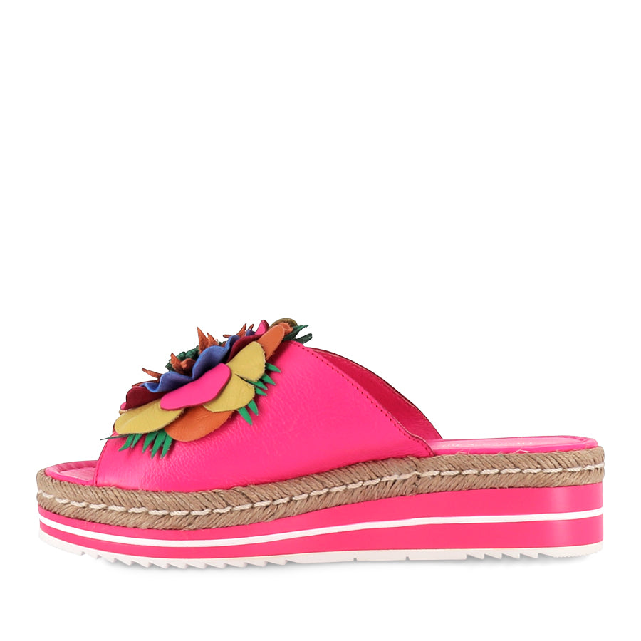 ALMEDAL - HOT PINK BRIGHT MULTI LEATHER