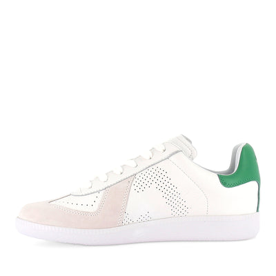 PACE - WHITE-GREEN LEATHER