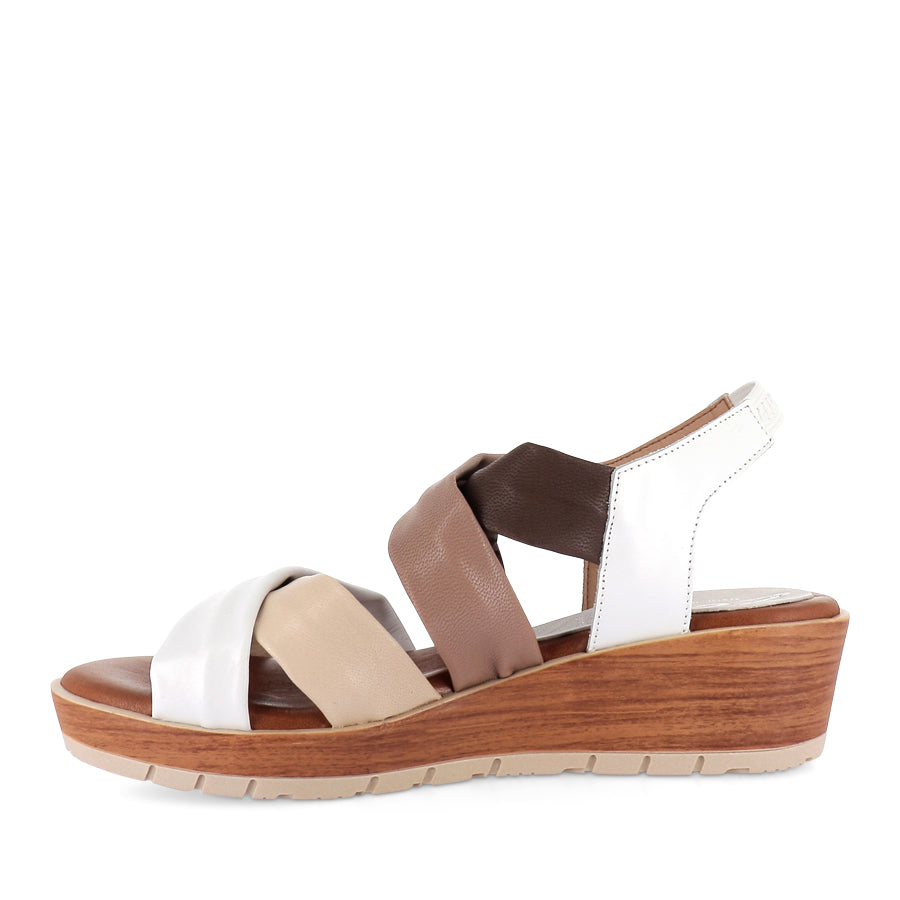 JERRIE - WHITE MULTI LEATHER