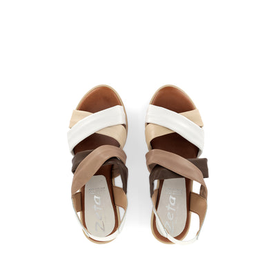 JERRIE - WHITE MULTI LEATHER
