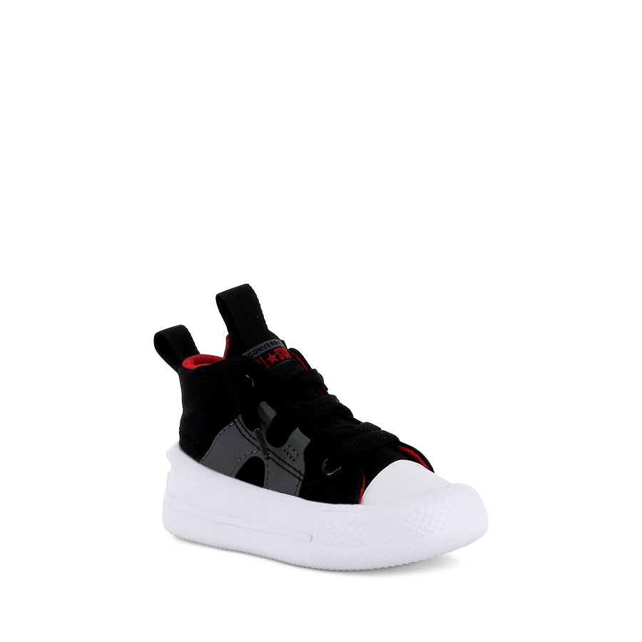 ALL STAR INFANT ULTRA MID - BLACK/IRON GREY/RED