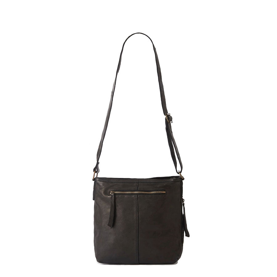 CLASSIC SLOUCHY - BLACK LEATHER
