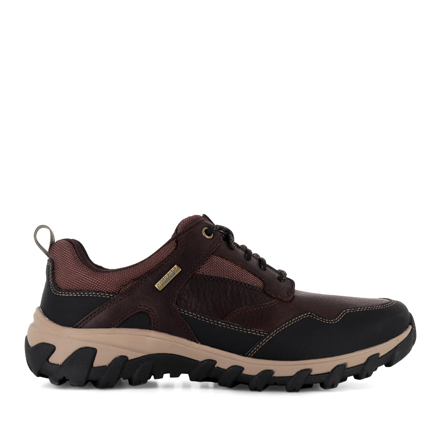 COLD SPRINGS PLUS II BLUCHER WP - BROWN LEATHER/RIPSTOP