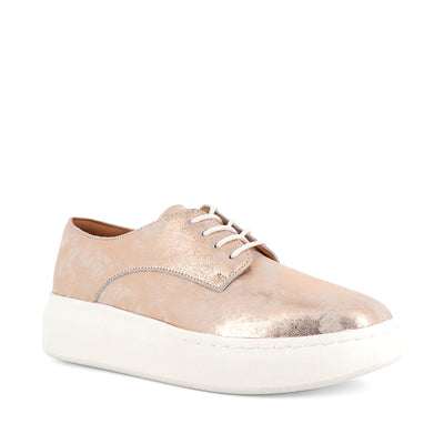 DERBY CITY LACEUP - MARBLE METALLIC LEATHER