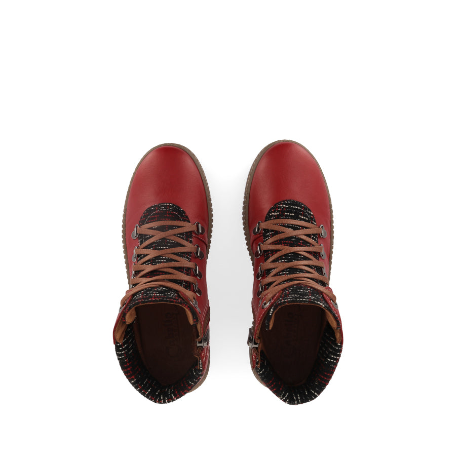 WILLOW - RED LEATHER