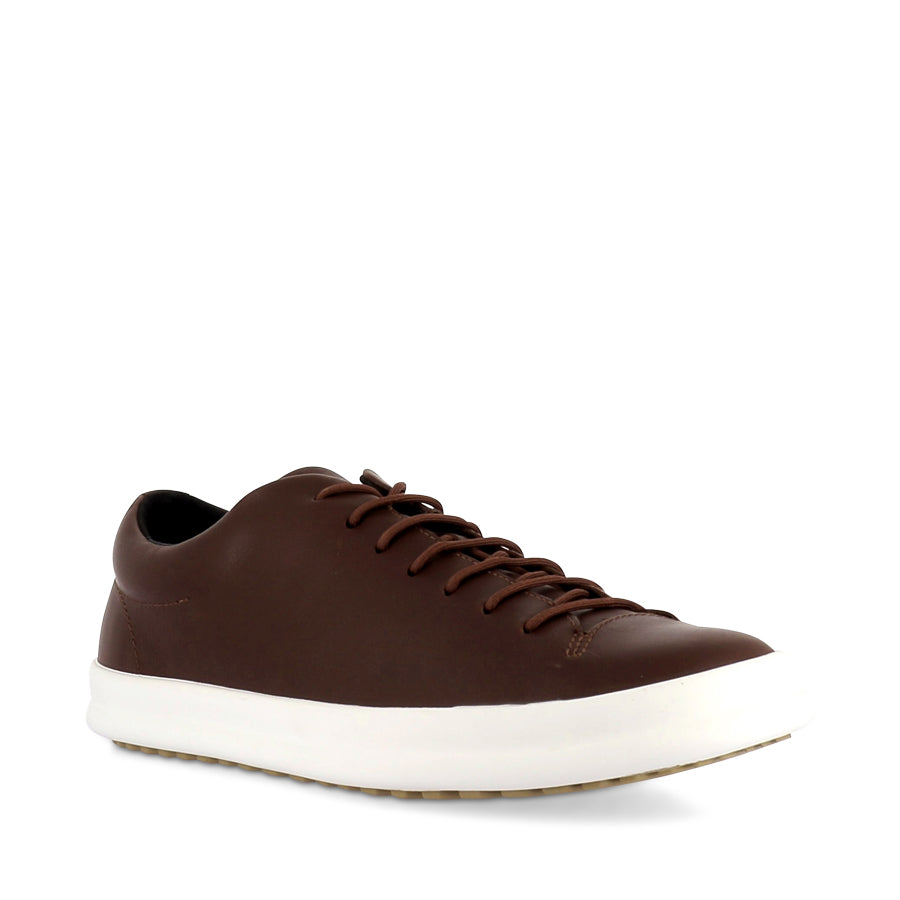 CHASIS K100373 - BROWN LEATHER/WHITE SOLE