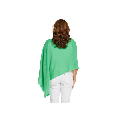 CASHMERE CLASSIC TOPPER - KELLY GREEN
