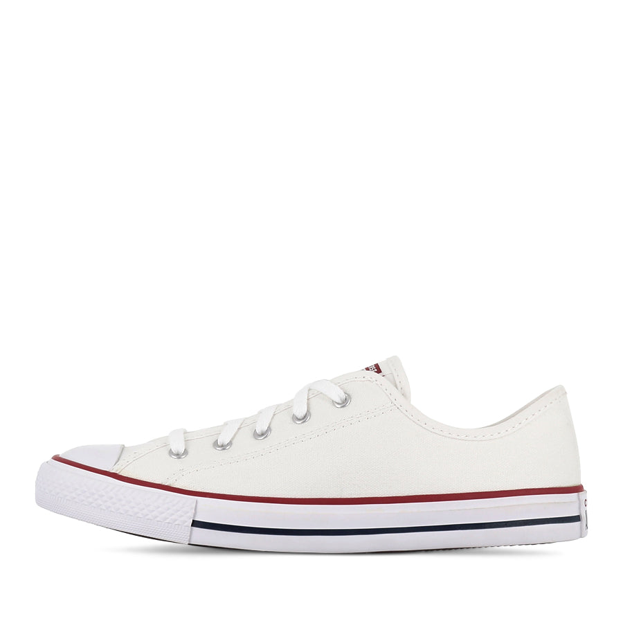 ALL STAR DAINTY LOW CORE - WHITE RED BLUE