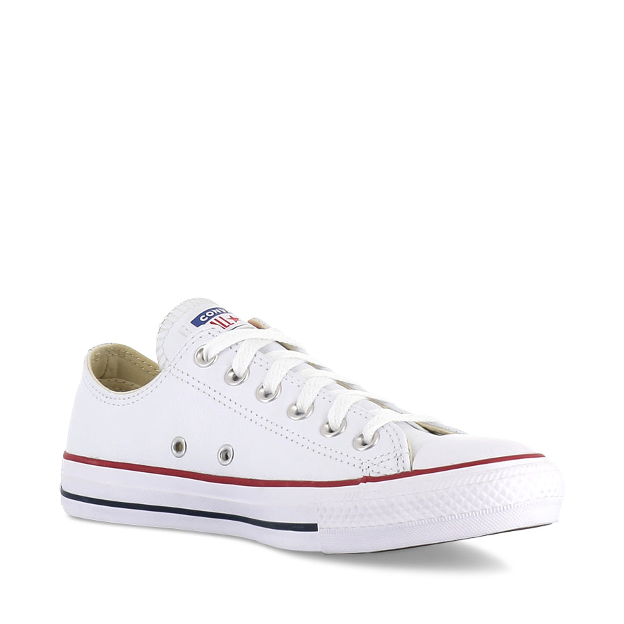 ALL STAR LOW LEATHER - WHITE