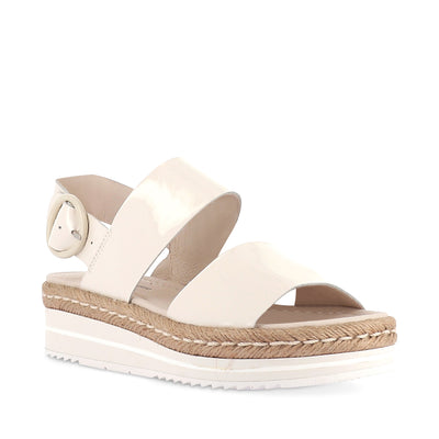 ATHA - IVORY PATENT LEATHER