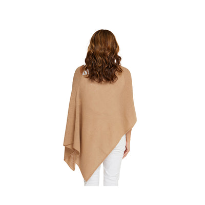 CASHMERE CLASSIC TOPPER - BABY CAMEL