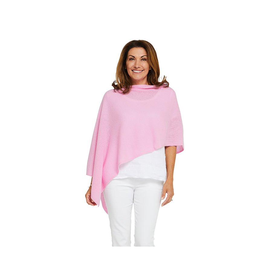 CASHMERE CLASSIC TOPPER - GLAM PINK