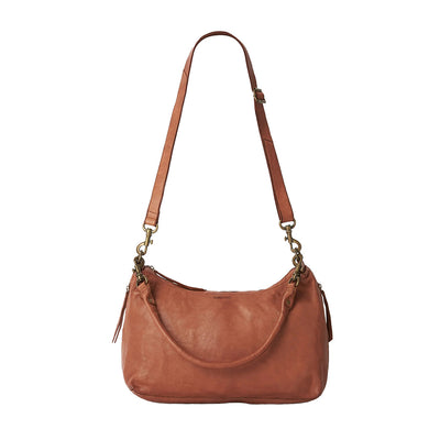 SMALL SLOUCHY - COGNAC LEATHER