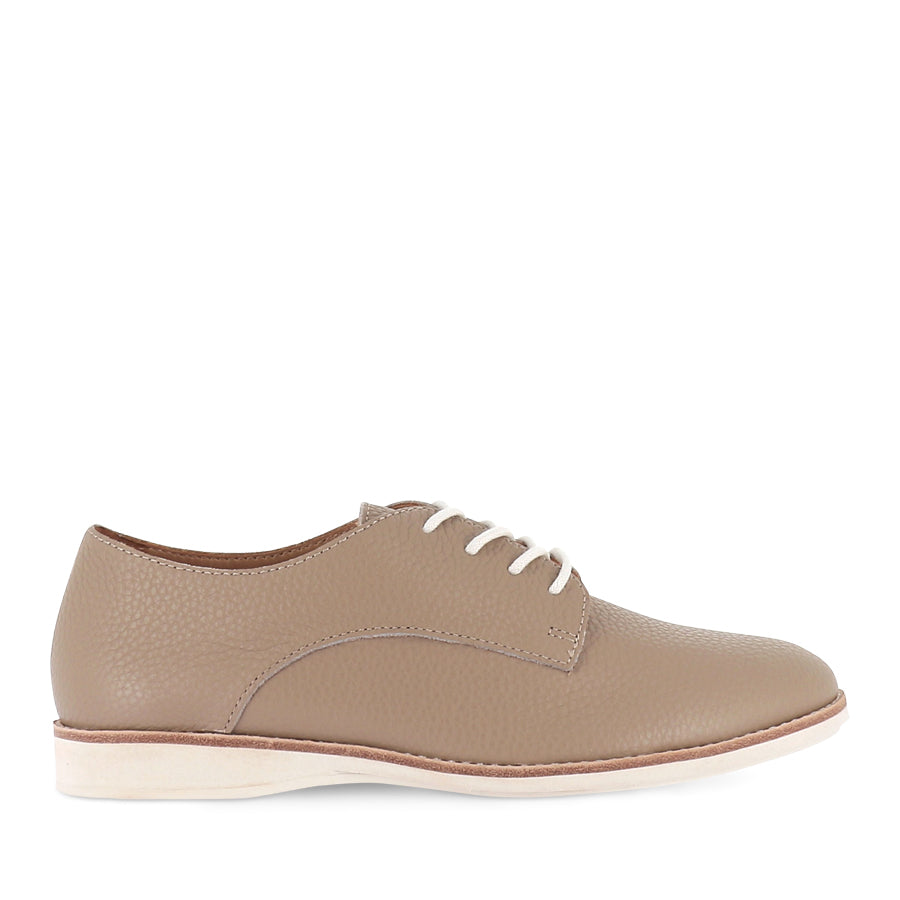 DERBY SUPER SOFT - TAUPE LEATHER