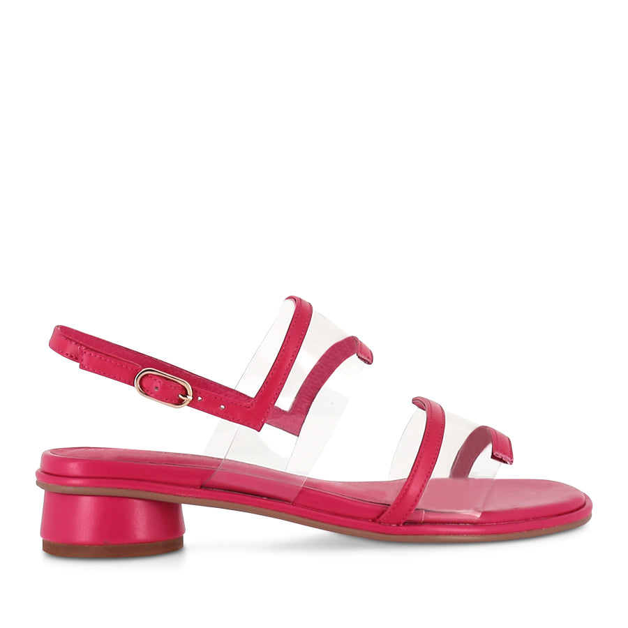 BLISSFUL FUXIA LEATHER Evans Shoes