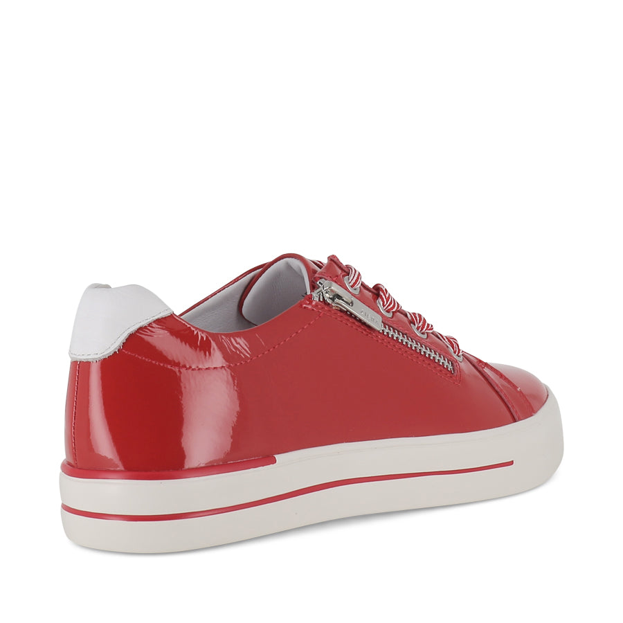 AUDRY W - RED WHITE PATENT LEATHER