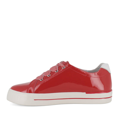 AUDRY W - RED WHITE PATENT LEATHER
