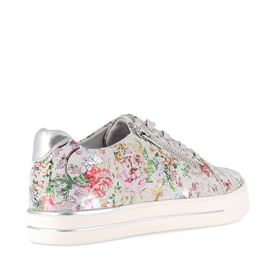 AUDRY W - WILD FLOWER-SILVER LEATHER