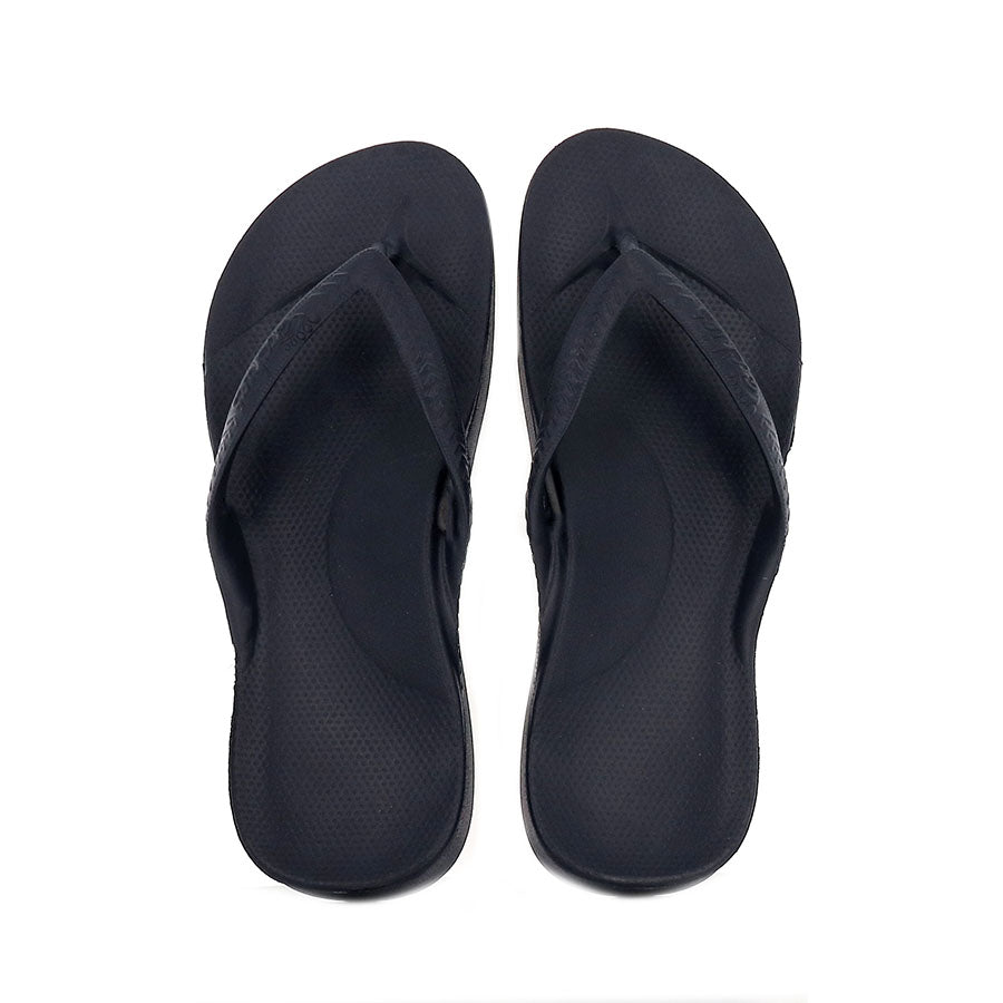ARCH SUPPORT THONGS - NAVY