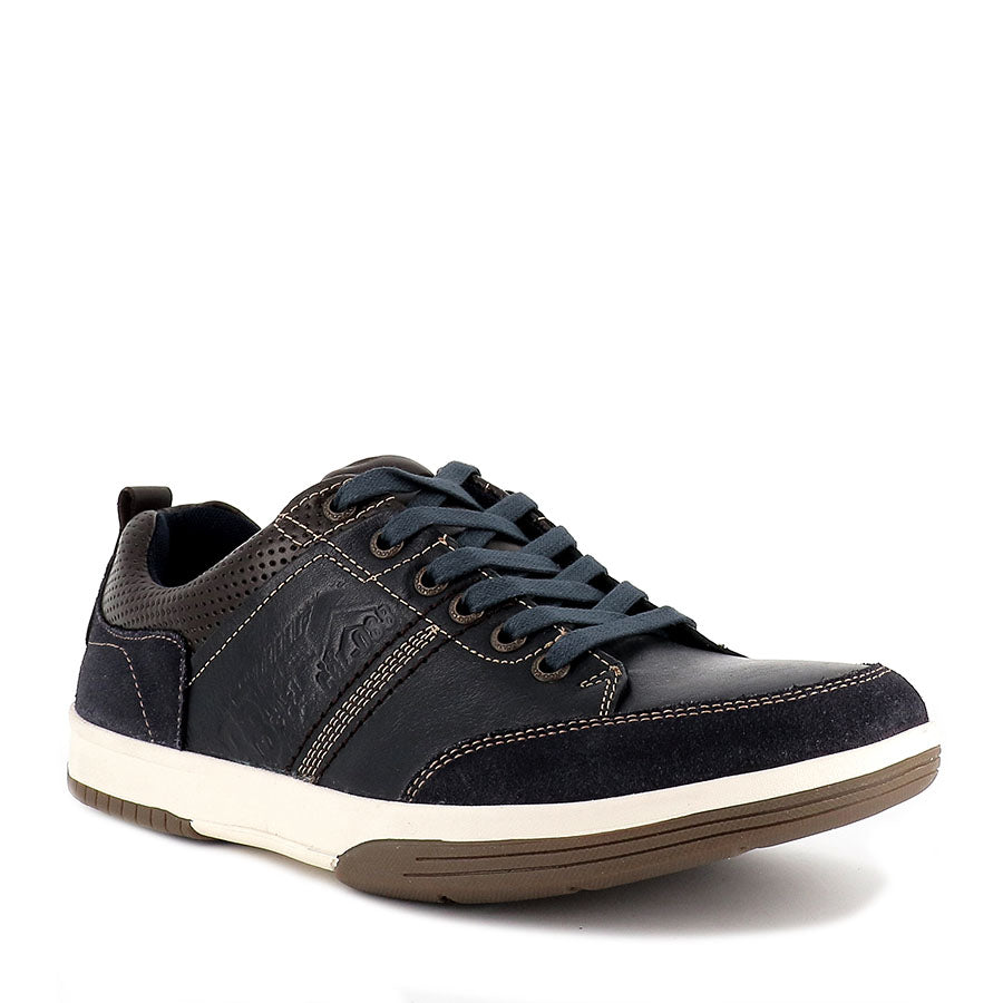 VICTOR - NAVY LEATHER