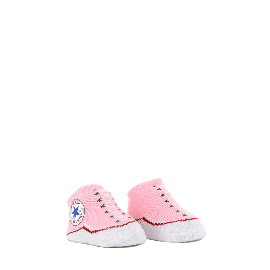 ALL STAR INFANT BOOTIES 2 PACK  - STORM PINK