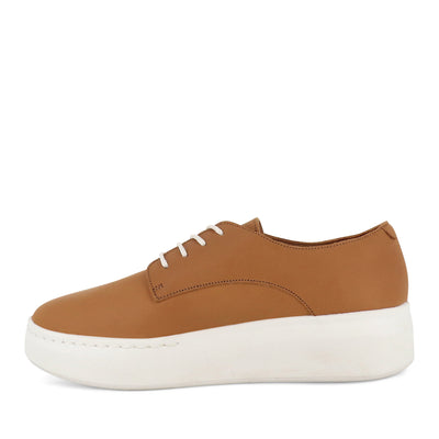 DERBY CITY LACEUP - SOFT TAN LEATHER