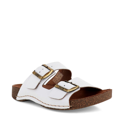 PAPILLO LEATHER  - WHITE LEATHER
