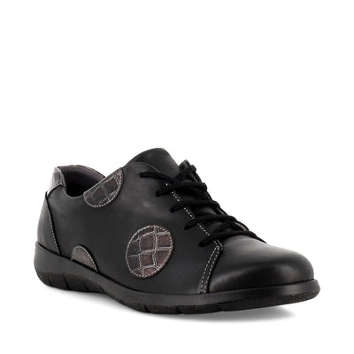 COBY - BLACK MULTI LEATHER