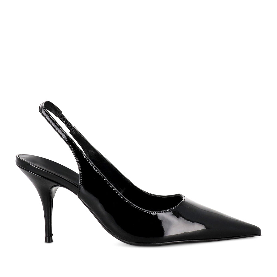 HAYES - BLACK PATENT LEATHER
