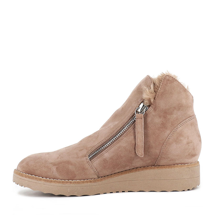 OPAL - TAUPE TAUPE SUEDE/FUR