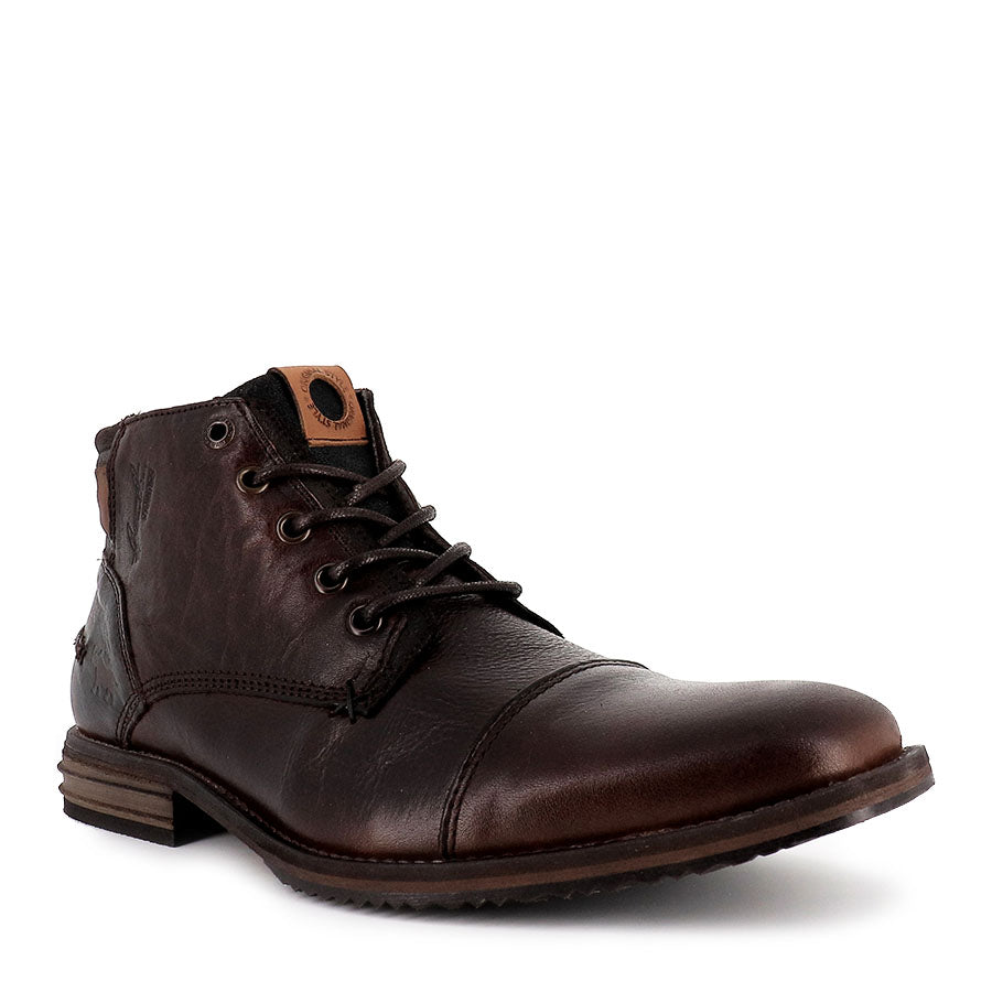 CHAMBERS - DARK BROWN LEATHER