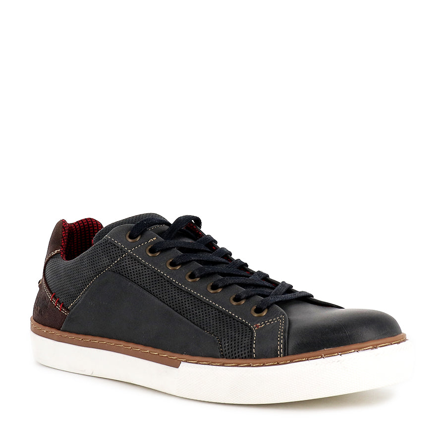 JUDDY - NAVY LEATHER