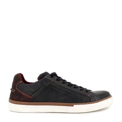 JUDDY - NAVY LEATHER