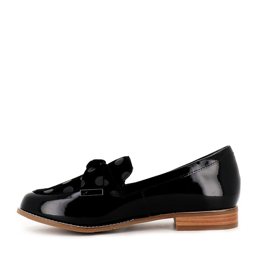 TULIPS XF - BLACK PATENT SUEDE