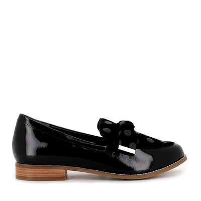 TULIPS XF - BLACK PATENT SUEDE