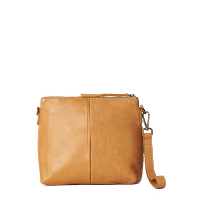 LARGE ESSENTIAL POUCH V2 - NATURAL LEATHER